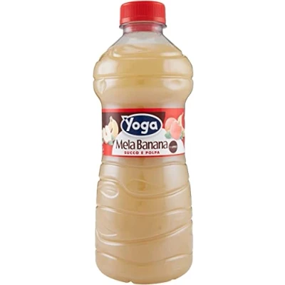 Abbildung von 6 x Yoga Succo Di Frutta Mela e Banana Apfel Banane Fruchtsaft Getränke 1 l