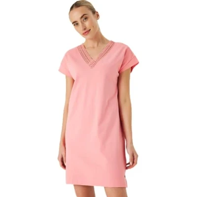 Abbildung von Garcia Damen Dress Kleid, Sunrise pink, XL