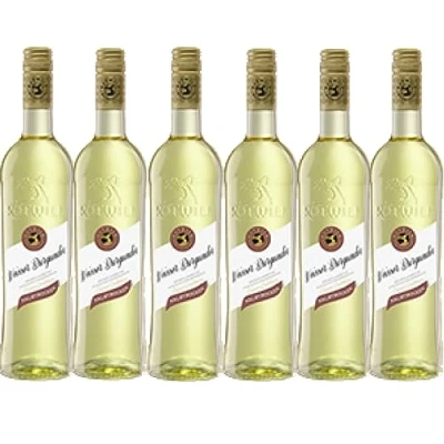 Abbildung von Rotwild Weißer Burgunder Weißwein halbtrocken 0,75l 6er Pack