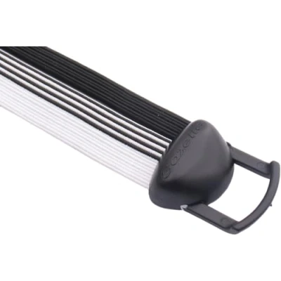 Abbildung von Spanngurt Gepäckträger Trio 28&quot; Power Schwarz/Schwarz Weiß Gestreift/Weiß