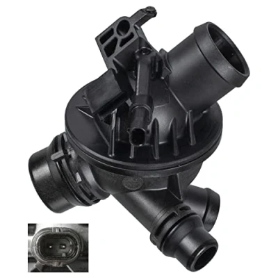 Abbildung von FEBI BILSTEIN 173402 Kühlwasserthermostat 103 mit Gehäuse BMW: 6 Coupe, 7, Gran Coupe