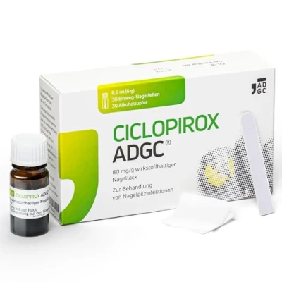 Abbildung von Ciclopirox ADGC 80 mg/g 6,6 ml