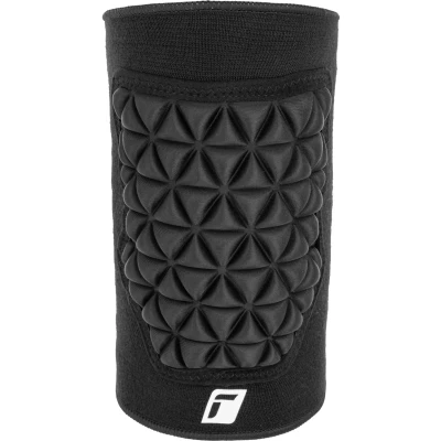 Abbildung von Reusch Herren Torwart Knee Protector Deluxe, Fußball Torhüter Knieschoner gepolstert Bandage Kompression für Erwachsene Kinder Jugend zur Vermeidung von Verletzungen, Schwarz
