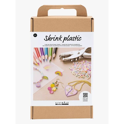 Abbildung von Creativ Company Schrumpffolie DIY Set Ohrringe &amp; Halsketten