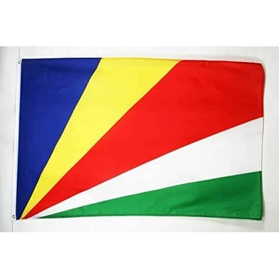 Abbildung von AZ FLAG Flagge Seychellen 150x90 cm Republik Fahne 100% Polyester mit Messing Ösen 110g