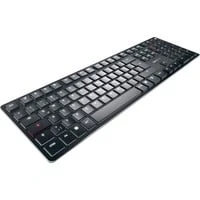 Abbildung von CHERRY KW X ULP, Ultra Flache Mechanische High End Tastatur, Deutsches Layout (QWERTZ), Kabellose Multi Device Tastatur Für Bis Zu 4 Geräte, Wiederaufladbar, Schwarz
