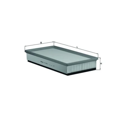 Abbildung von MAHLE ORIGINAL LX 2024/1 Luftfilter 60,3 186 387,0 Filtereinsatz VOLKSWAGEN: Touareg II, PORSCHE: Cayenne