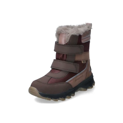 Abbildung von Bisgaard Eddie TEX Snowboot/Winterstiefel für Kinder, Größe: 32, Braun bordeaux Schuhe