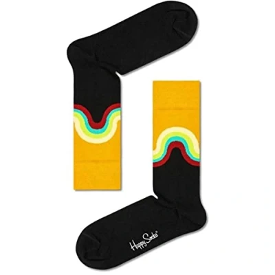 Abbildung von Happy Socks Jumbo Wave Sock 9300 Black/Multi 41