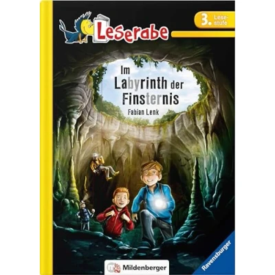 Abbildung von Leserabe Im Labyrinth der Finsternis: Lesestufe 3: 3 Leichter Lesen mit Silbenmethode