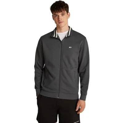 Abbildung von Tommy Jeans Plus Sweatjacke TJM REG BADGE TEDDY ZIP TRU EXT Große Größen