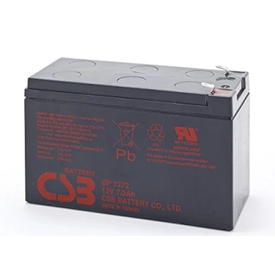 Abbildung von CSB Battery Batterie GP1272 7.2Ah 12V Blei Akku standard Hülsen