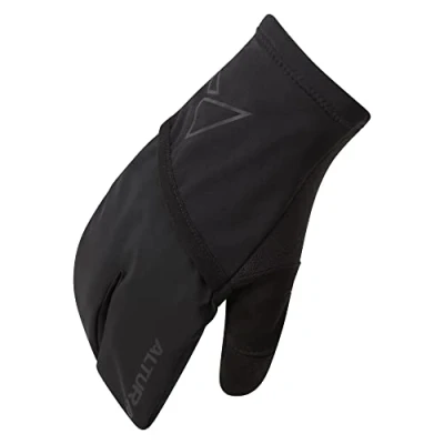Abbildung von Altura Unisex All Roads Adapt Wasserabweisende Thermo Fahrradhandschuhe Schwarz Größe M