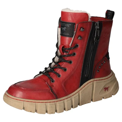 Abbildung von Mustang Snowboot/Winterstiefel, Damen, Größe: 38, Rouge Schuhe
