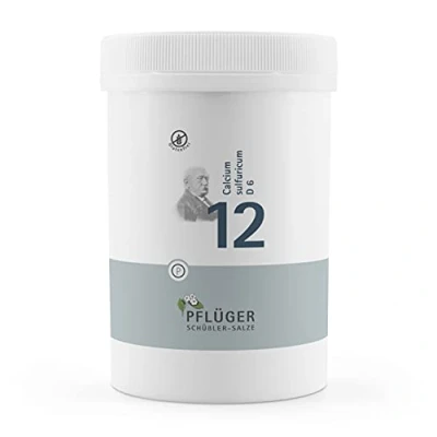 Abbildung von Schüßler Salz Nr. 12 Calcium sulfuricum D6 4000 St