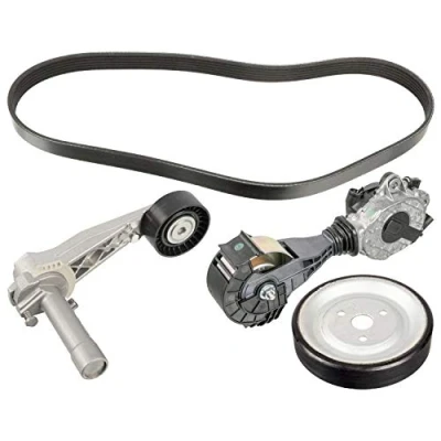 Abbildung von FEBI BILSTEIN 107429 Keilrippenriemensatz mit Riemenscheibe Spannelement MINI: Coupe, Schrägheck, Countryman