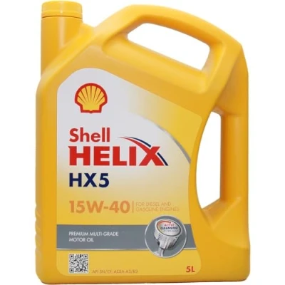 Abbildung von Shell Helix HX5 15W40 5 Liter Flasche