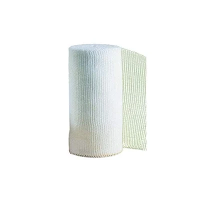 Abbildung von Gima 20 Fäden hydrophiler gesäumter Mullverband, 100% hydrophile weiße Baumwolle, Rand, latexfrei, Größe 3,5 m x 7 cm, Karton mit 10 Rollen