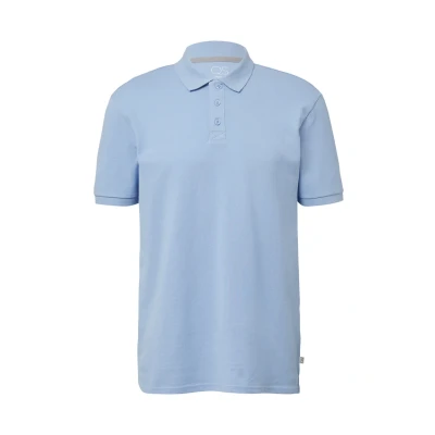 Abbildung von QS Kurzarmshirt Poloshirt aus Piqué