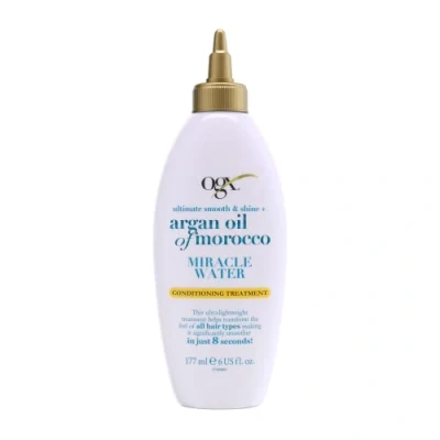 Abbildung von OGX Ultimate Shine Miracle Water Liquid Conditioner mit Arganöl, 177 ml