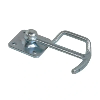 Abbildung von Bügelverschluss Nr. 0 links glanz verzinkt 60x60mm TrailerPlus Anhängerersatzteile