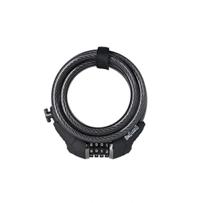 Abbildung von ONGUARD Dobermann Spiralkabelschloss, grau, 1size