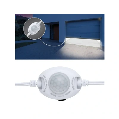 Abbildung von Paulmann 70974 LED Stripe MaxLED Night Bewegungssensor max. 144 Watt Lichtband Weiß Lichtstreifen Kunststoff Band
