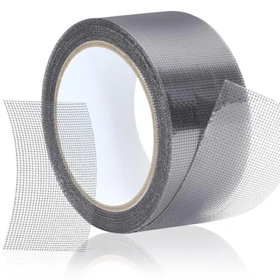 Abbildung von Wexoma Fliegengitter Reparatur Set, 5 * 10m grau