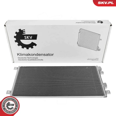 Abbildung von ESEN SKV 86SKV514 Klimakondensator ohne Trockner Aluminium 680mm IVECO: DAILY 4 Kasten/Kombi, 3 Bus