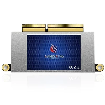 Abbildung von Gamerking 1TB NVMe SSD Festplatte für MacBook Pro Retina 13&quot; A1708 2016 2017 Non Touch Bar, PCIe Gen3x4, Hochleistungs Ersatz M.2 Upgrade Geschwindigkeit &amp; Speicher (Original Schnittstelle)