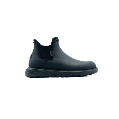 Abbildung von Hey Dude Ankle Boot, Damen, Größe: 40, Nero Leder/synthetik