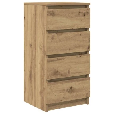Abbildung von vidaXL Sideboard Artisan Eiche 37,5x35x76 cm Holzwerkstoff