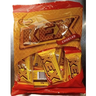Abbildung von Cloetta Kex Choklad Schokolade Gefüllt Mini Wafern 156G