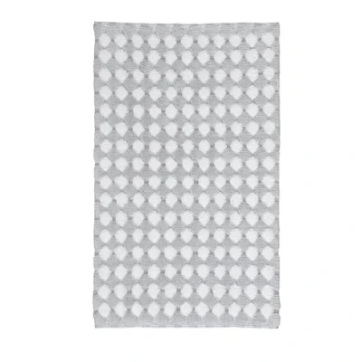 Abbildung von Kleine Wolke Badematte &quot;Merida 1&quot;, Höhe 17 mm, rutschhemmend beschichtet, fußbodenheizungsgeeignet, Badteppich, modernes Design, Hoch Tief Effekt, waschbar
