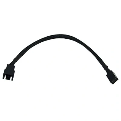 Abbildung von Phobya Adapter 3Pin (12V) auf (9V) 20cm Schwarz Kabel Lüfterkabel und