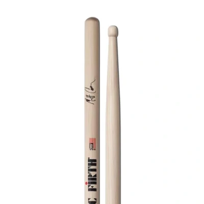 Abbildung von Vic Firth Matt Cameron Signature American Hickory Wood Tip Drumsticks