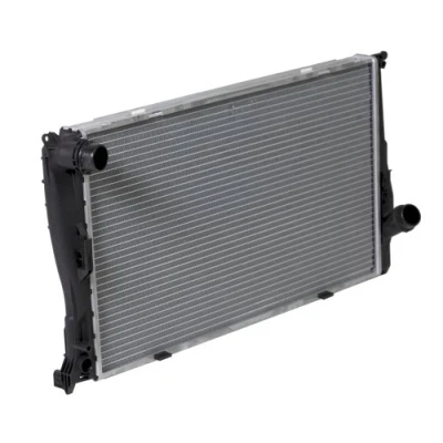 Abbildung von NRF 53937 Kühler, Motorkühlung Aluminium 637 528 36 Kühlrippen gelötet MERCEDES BENZ: SL Cabrio, GL, ML Klasse