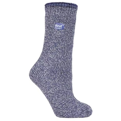 Abbildung von HEAT HOLDERS Damen Winter Warm Thermo Merino Wollsocken (37/42, Lilac (Merino))
