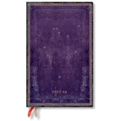 Abbildung von Paperblanks 18 Monatskalender 2023 2024 Klapp Version aus Faux Leder Vertikal Maxi (135 x 210 mm)