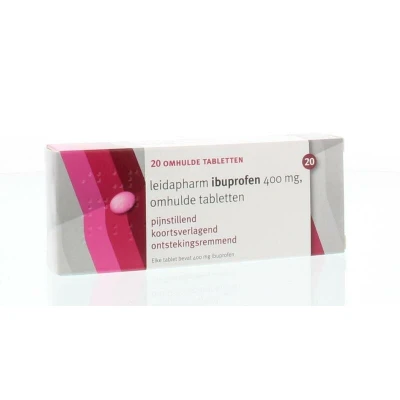 Abbildung von Leidapharm Ibuprofen 400 mg 20 Tabletten