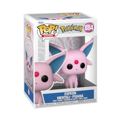 Abbildung von Funko POP! Games: Pokemon Espeon Psiana Vinyl Sammelfigur Geschenkidee Offizielle Handelswaren Spielzeug Für Kinder und Erwachsene Anime Fans Modellfigur Sammler Display