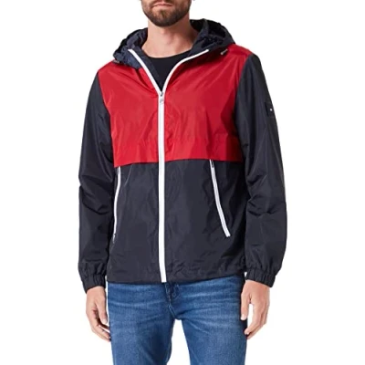 Abbildung von Tommy Hilfiger Packable Jacket Windbreaker, Herren, Größe: Small, Desert sky