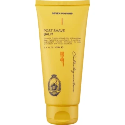 Abbildung von Seven Potions Post Shave Balsam für Männer Beruhigt Hautreizungen, speichert Feuchtigkeit Beruhigende, feuchtigkeitsspendende, leichte Formel Natürliche, vegane, Aftershave Lotion (100ml)