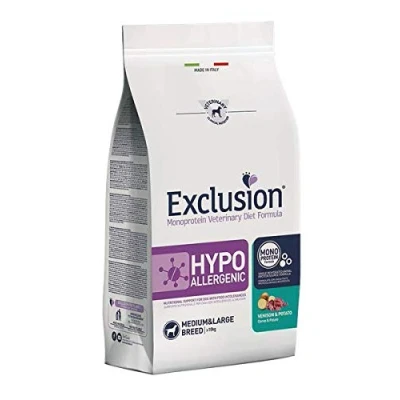 Abbildung von Exclusion Hypoallergenic Medium/Large Breed Hirsch &amp; Kartoffel 12 kg