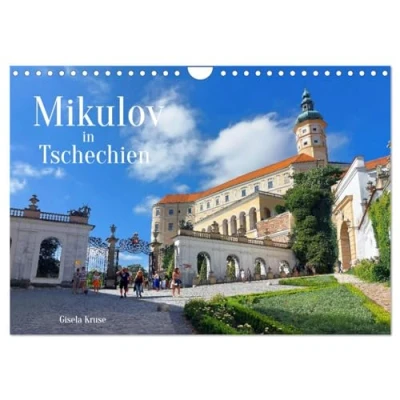 Abbildung von Mikulov in Tschechien (Wandkalender 2025 DIN A4 quer), CALVENDO Monatskalender