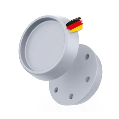 Abbildung von BAUHELD® Schwingungsdämpfer Waschmaschine [4 Stück] Robuste Gummi Füße aus Weich PVC [Made in Germany] Vibrationsdämpfer passend auf Miele Midea Siemens Bosch Haier Beko AEG Hellgrau