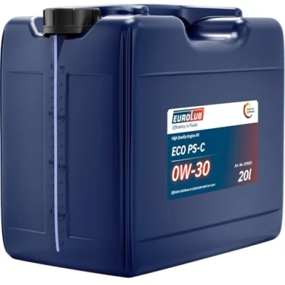 Abbildung von Eurolub ECO PS C 0W 30 20l Motoröl 219020 PEUGEOT: Boxer Kastenwagen, 207 Schrägheck, CC, CITROËN: Jumper II C3 II, C4 Schrägheck