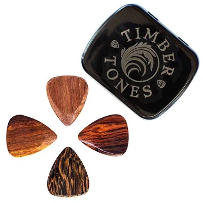 Abbildung von Timber Tones TTAGT4 Plektrum für Akustikgitarren (4 er Stück Tin)