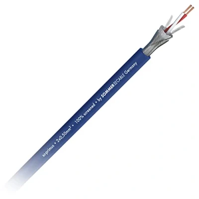 Abbildung von Sommer Cable 10m Mikrofonkabel SC PRIMUS OFC 2 x 0,50mm² symmetrisch blau 200 0152