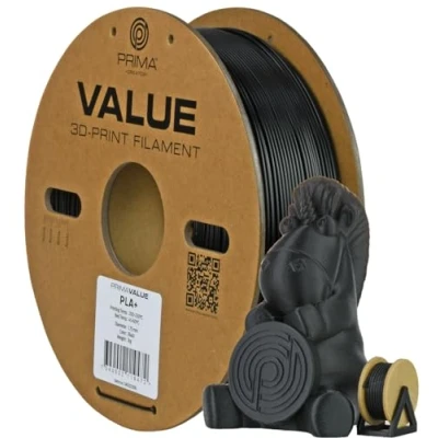 Abbildung von PrimaCreator PrimaValue PLA+ (Matt Schwarz)